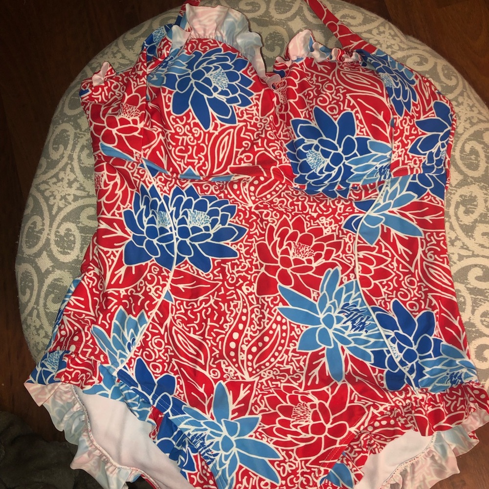 One Piece floral swimsuit
